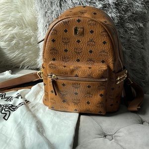 MCM MEDIUM SHARK BACK PACK-AUTHENTIC